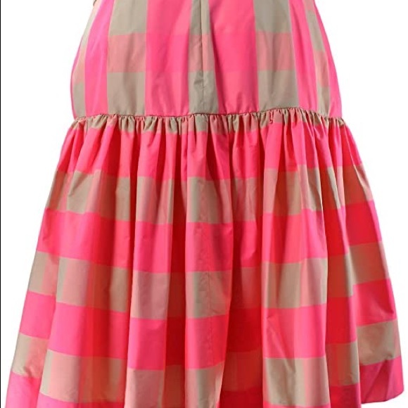 J.Crew hot pink taffeta drop waist skirt 6 NWT - Picture 6 of 10